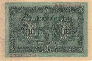 50 Mark 1914 ro.50b D